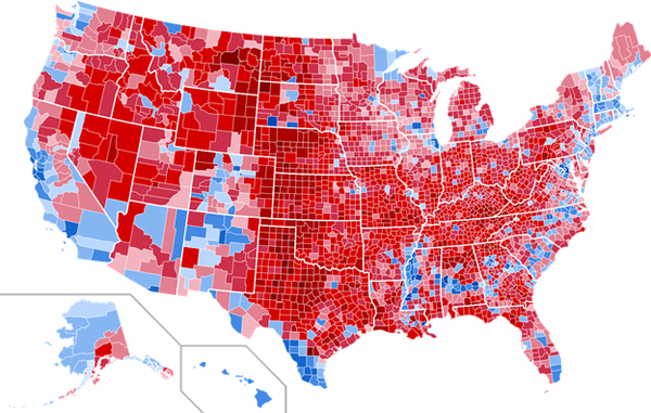 political-vote-2016-map